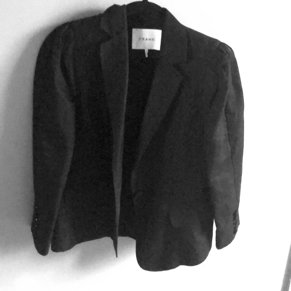 Frame black light blazer